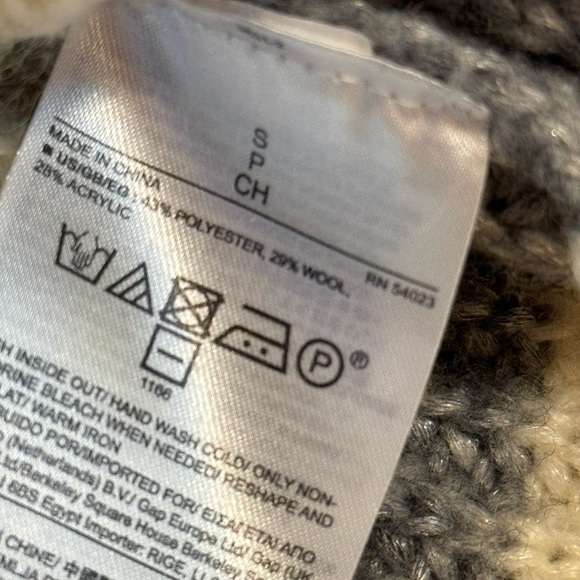 Banana Republic Striped Wool Blend Sweater Women's Size Small - Picture 7 of 9